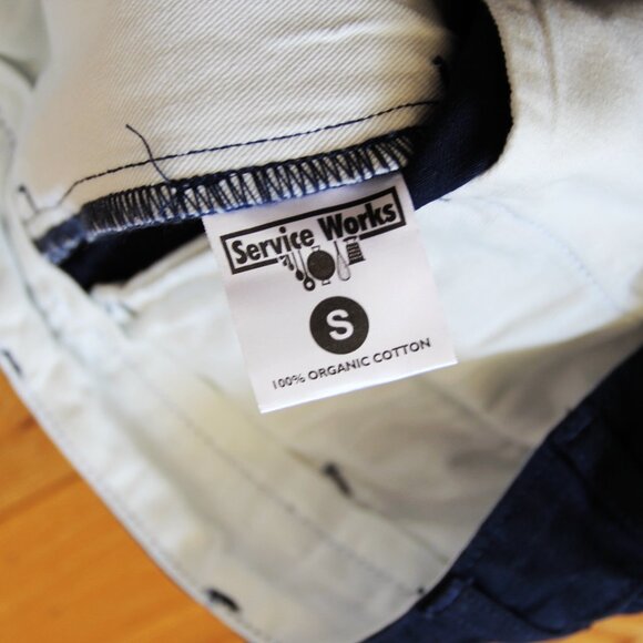 BNWT SS25 SERVICE WORKS DRILL PART TIMER SHORTS S & M & L - Picture 12 of 15